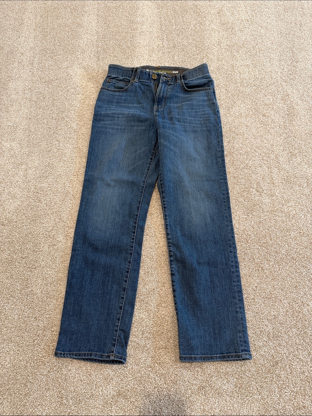 Lee 30x30 light blue denim relaxed straight jeans